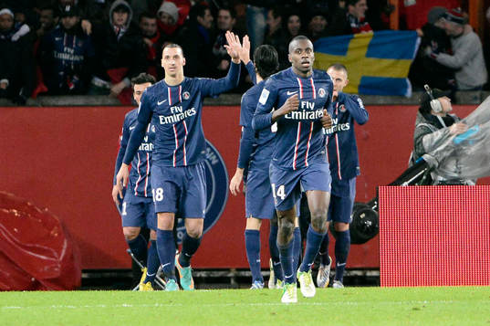 Joie Blaise MATUIDI - 16.12.2012 - PSG / Lyon - 18eme