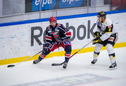 Ziga Jeglic, Södertälje och Brandan Mikkelson, Västerås