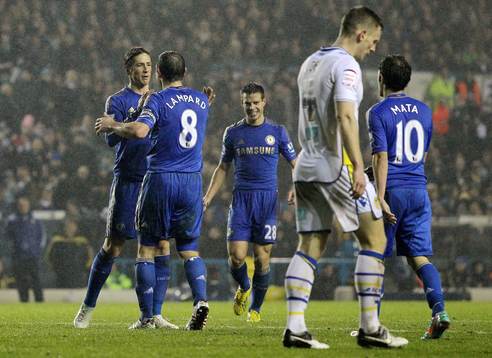 Football - Leeds United v Chelsea - Capital One Cup Quarter