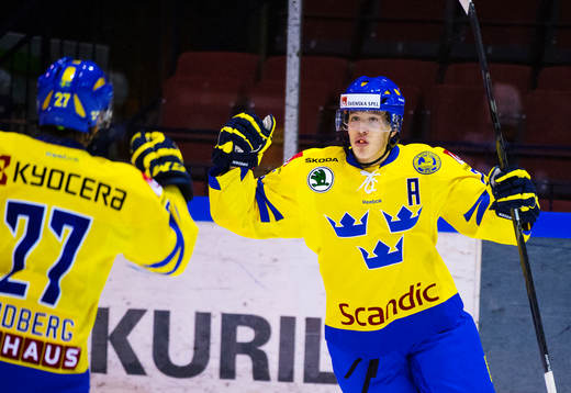 Rickard Rakell, Sverige, jublar
