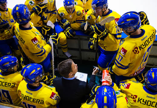 Roger Rönnberg, huvudtränare, Sverige, har en genomgång