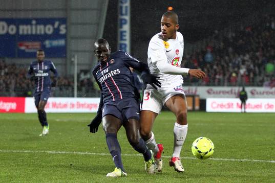 Mamadou SAKHO / Charlison BENSCHOP - 21.12.2012 - Brest /