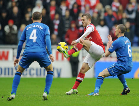 Football - Wigan Athletic v Arsenal - Barclays Premier