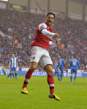 Football - Wigan Athletic v Arsenal - Barclays Premier