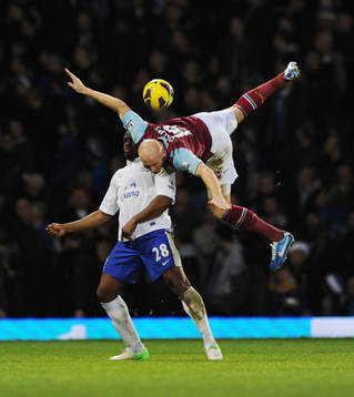 Football - West Ham United v Everton - Barclays Premier