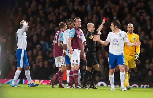 Football - West Ham United v Everton - Barclays Premier