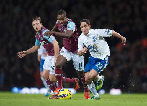 Football - West Ham United v Everton - Barclays Premier