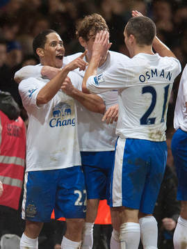 Football - West Ham United v Everton - Barclays Premier