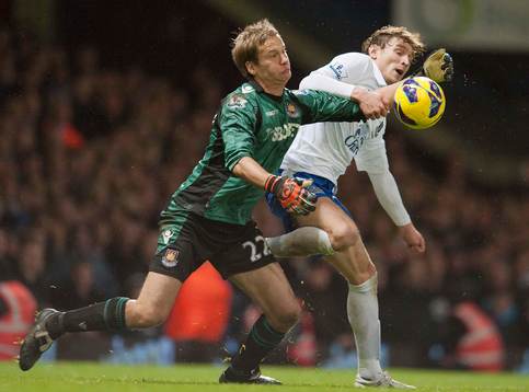 Football - West Ham United v Everton - Barclays Premier