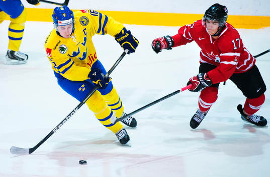 Filip Forsberg, Sverige, och JC Lipon, Kanada