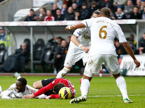 Football - Swansea City v Manchester United - Barclays