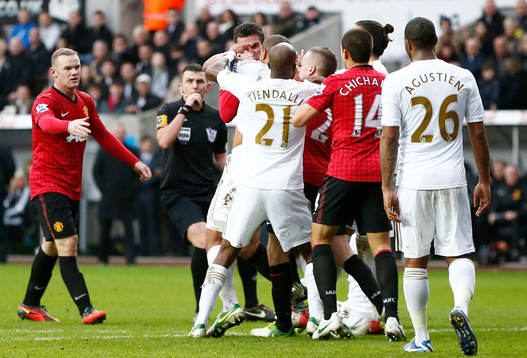 Football - Swansea City v Manchester United - Barclays