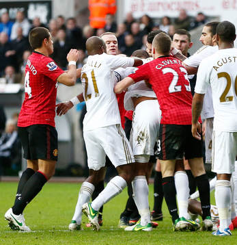 Football - Swansea City v Manchester United - Barclays