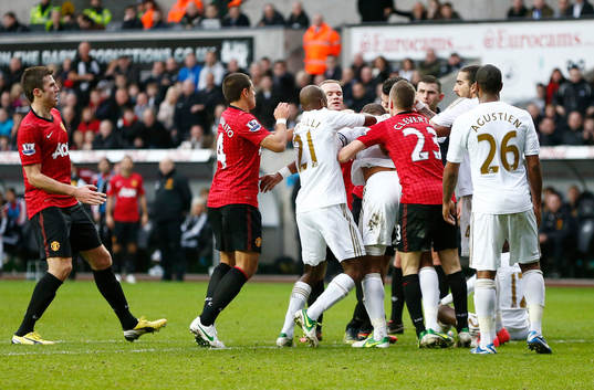 Football - Swansea City v Manchester United - Barclays