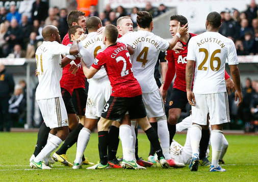 Football - Swansea City v Manchester United - Barclays