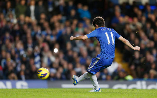 Football - Chelsea v Aston Villa - Barclays Premier League