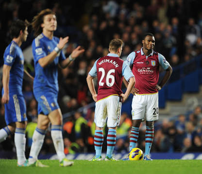 Football - Chelsea v Aston Villa - Barclays Premier League