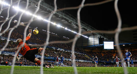 Football - Chelsea v Aston Villa - Barclays Premier League