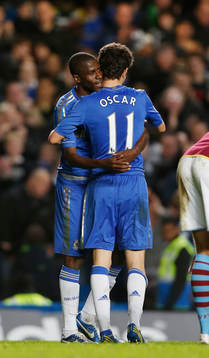 Football - Chelsea v Aston Villa - Barclays Premier League