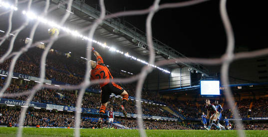 Football - Chelsea v Aston Villa - Barclays Premier League