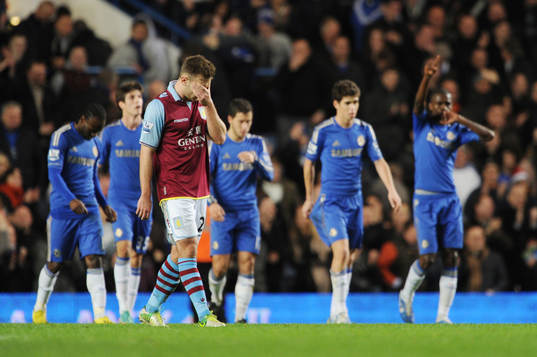 Football - Chelsea v Aston Villa - Barclays Premier League
