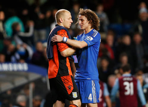 Football - Chelsea v Aston Villa - Barclays Premier League