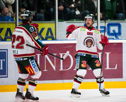 Fredrik Eriksson, jubel, Frölunda