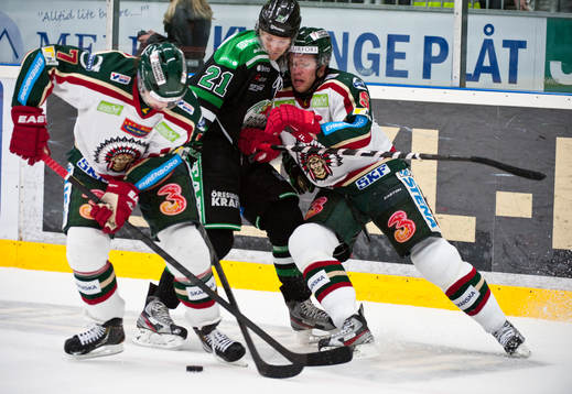 Henrik Tömmernes och Christian Bäckamn, Frölunda, Ted