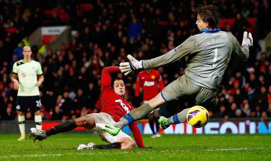Football - Manchester United v Newcastle United - Barclays