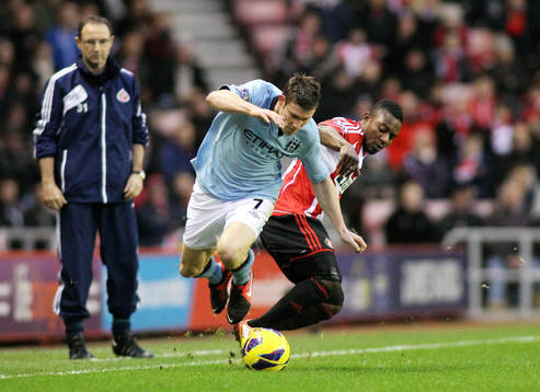 Bläddra bland fler bilder av Fotboll, Premier League, Sunderland - Manchester City
