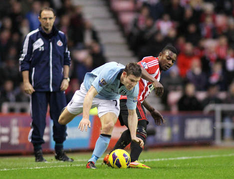 Football - Sunderland v Manchester City - Barclays Premier