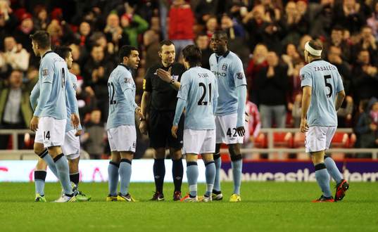 Football - Sunderland v Manchester City - Barclays Premier