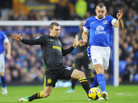 Football - Everton v Wigan Athletic - Barclays Premier