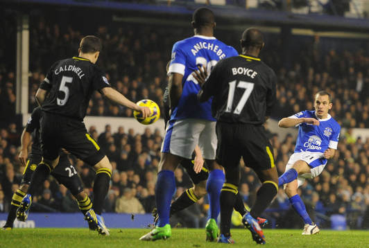 Football - Everton v Wigan Athletic - Barclays Premier