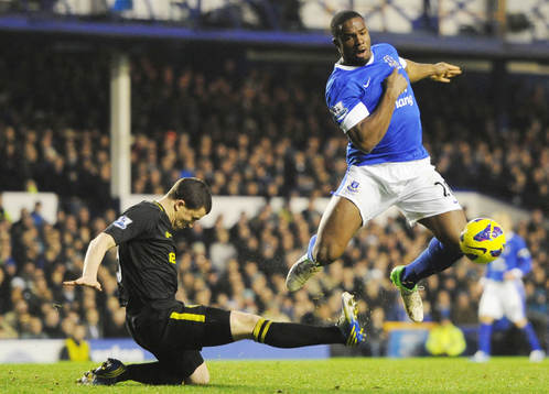 Football - Everton v Wigan Athletic - Barclays Premier