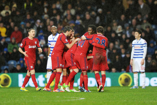 Football - Queens Park Rangers v West Bromwich Albion -