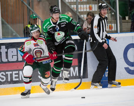 Fredrik eriksson, Frölunda. Juhamatti Aaltonen, Rögle