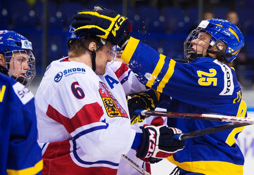 David Musil, Tjeckien, och Jacob de la Rose, Sverige,