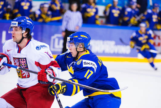 Marek Hrbas, Tjeckien, och William Karlsson, Sverige
