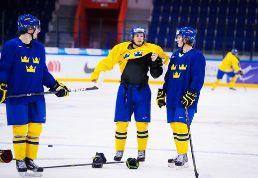 Mikael Vikstrand, Sebastian Collberg och Elias Lindholm