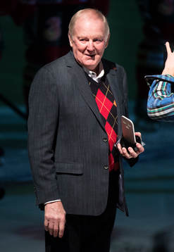 Lars-Eric Lundvall hedras i Scandinavium