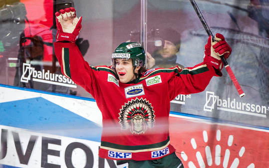 Henrik Tömmernes, Frölunda, jublar