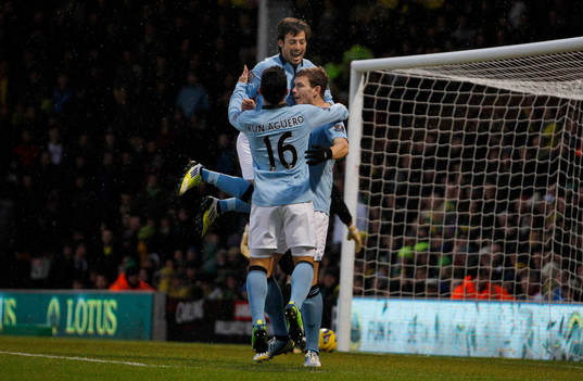 Football - Norwich City v Manchester City - Barclays