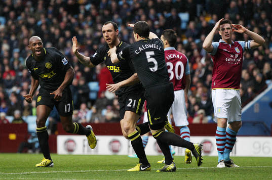 Football - Aston Villa v Wigan Athletic - Barclays Premier