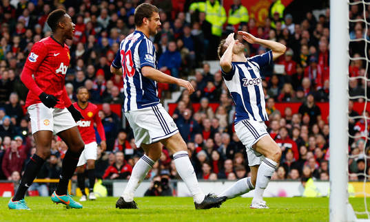 Football - Manchester United v West Bromwich Albion -