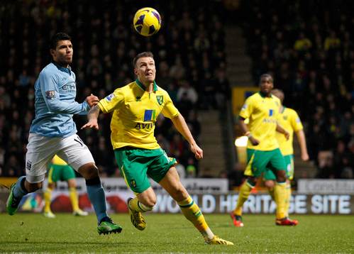 Football - Norwich City v Manchester City - Barclays