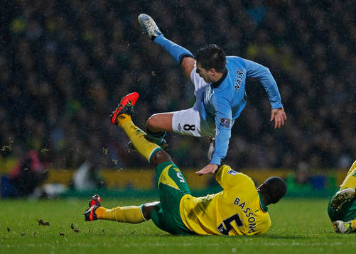 Football - Norwich City v Manchester City - Barclays
