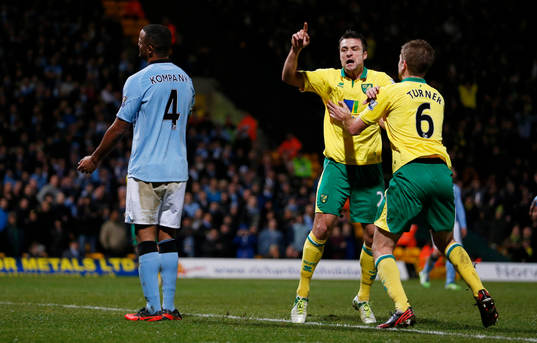 Football - Norwich City v Manchester City - Barclays