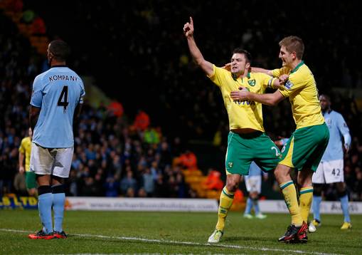 Football - Norwich City v Manchester City - Barclays