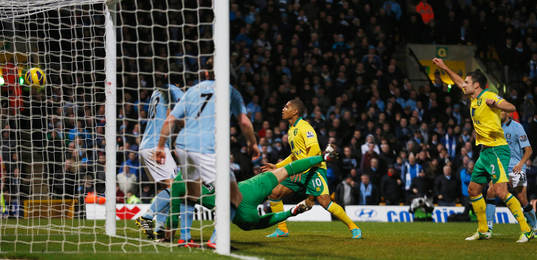 Football - Norwich City v Manchester City - Barclays